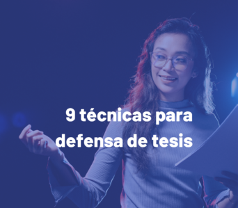 Master Class “9 técnicas para defensa de tesis”.
